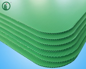 Round Corner Corrugated Plastic Board